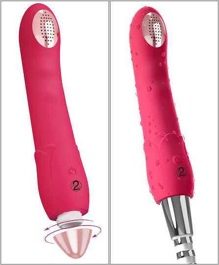 You2Toys Classic Vibrator with Remote Control 20.1cm Red