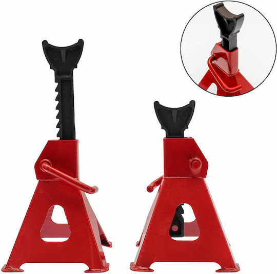 Set Car Support Stands for Vehicles with Lifting Capacity up to 3 Tons