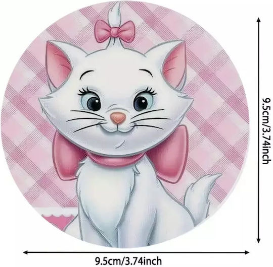 Wooden Coaster Marie Aristocats