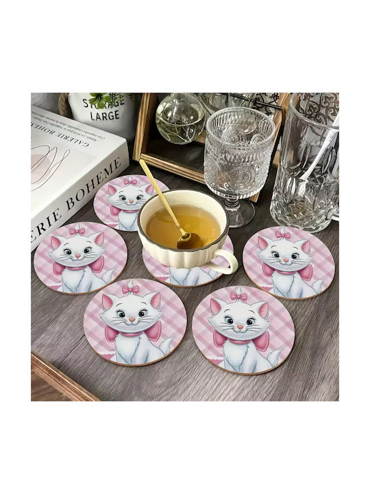 Ξύλινο Σουβέρ Marie Aristocats
