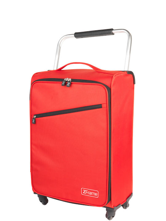 Zframe SHS222837RED/L Großer Reisekoffer Weichschalen Rot mit 4 Räder Höhe 77cm