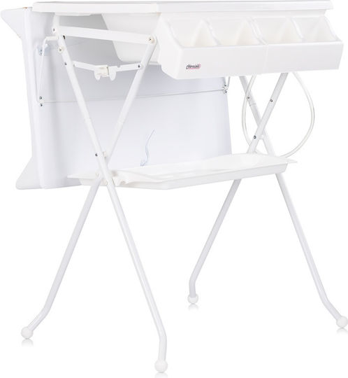 Chipolino Baby Bath and Changing Table White