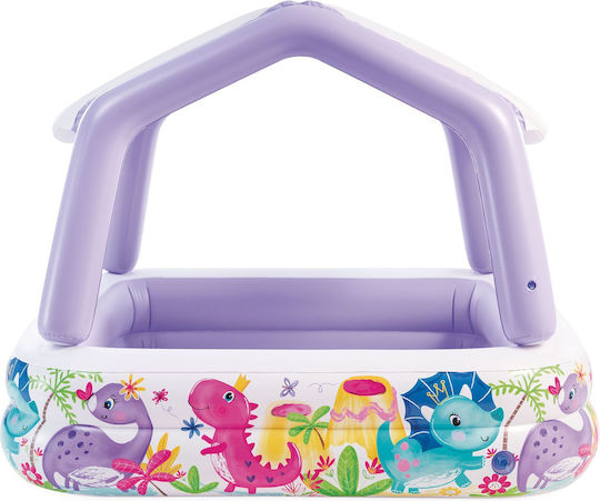 Intex Sun Shade Piscină Pentru Copii Rotundă 295lt Gonflabilă 157x122cm Albastră