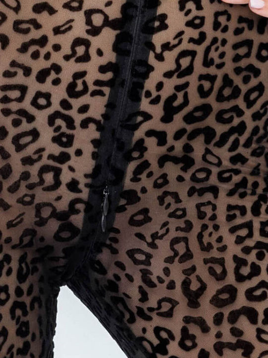 Combinezon leopard întreg