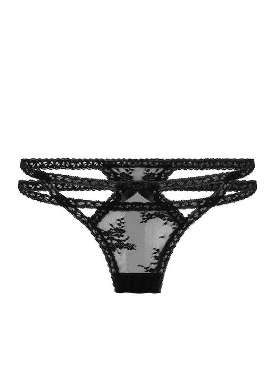 Irina Women's String With Black Lace