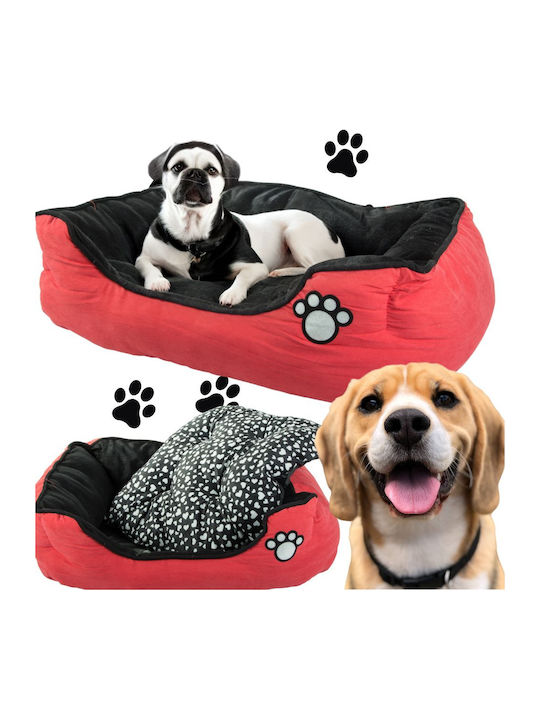 Verk Group Sofa für Hunde Rot 55x55cm