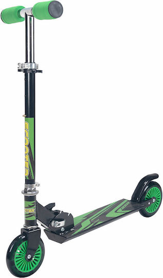 Action One Kids 2-wheel Foldable Scooter Fusion Stripes Green