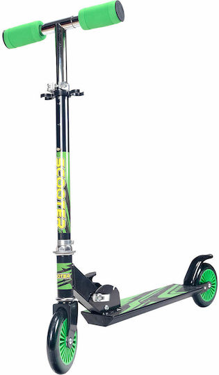 Action One Kids 2-wheel Foldable Scooter Fusion Stripes Green