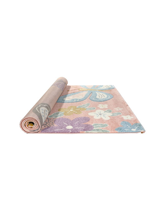 Tzikas Carpets Diamond Παιδικό Χαλί Ροζ 160x230cm