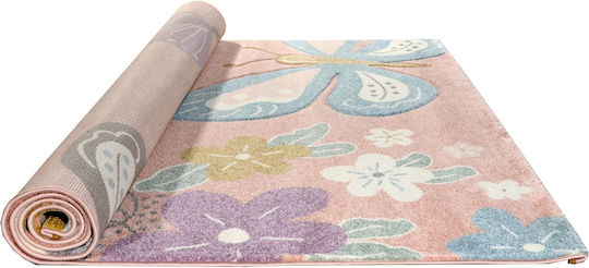 Tzikas Carpets Diamond Παιδικό Χαλί Ροζ 160x230cm