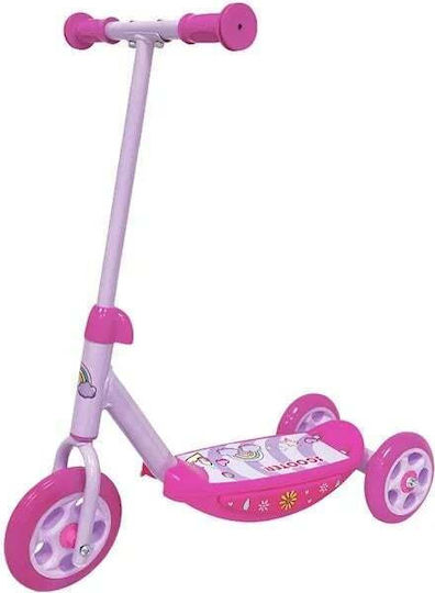 Scooter Patină Copii cu 3 Roți pentru 3+ Ani Roz