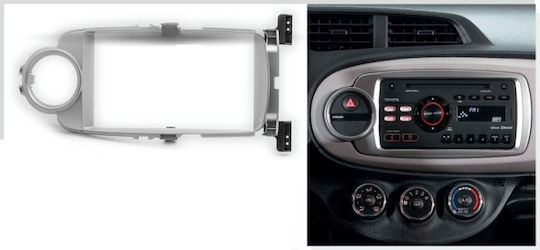 Compotech Πρόσοψη 2 Din Συμβατή με Οθόνη 9" για Toyota Yaris 2012 2020