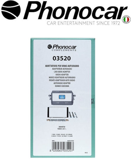 Phonocar Πρόσοψη 2 Din για Daihatsu Terios 2006>2017