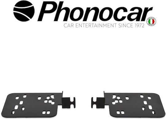 Phonocar DIN Fascia Panels 2 Din Anthracite for Kia Sportage 2011+