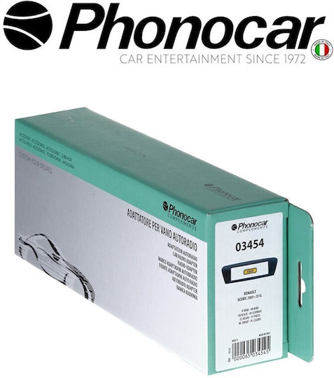 Phonocar Πρόσοψη 1 Din ISO για Renault Scenic 2016