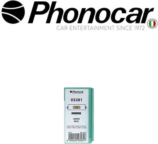 Phonocar Πρόσοψη 1 Din / 2 Din για Daewoo Kalos