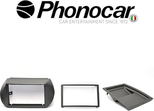 Phonocar Πρόσοψη 2 Din για Citroen Nemo Fiat Fiorino / Qubo Peugeot Bipper