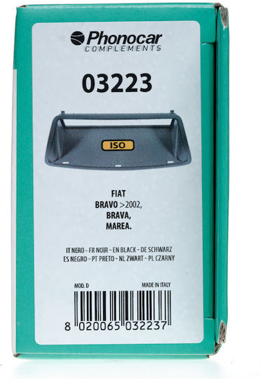 Phonocar Πρόσοψη 2 Din για Fiat Brava / Bravo / Marea