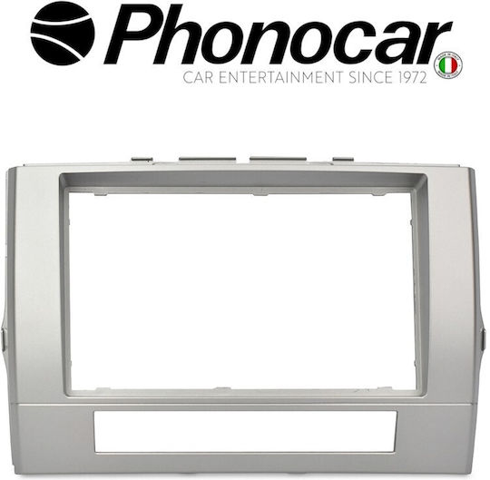 Phonocar DIN Fascia Panels 2 Din for Toyota Corolla Verso 2011