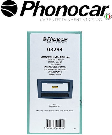 Phonocar DIN Fascia Panels 2 Din for Ford Mondeo 2003-2007