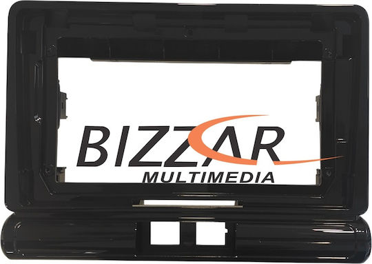 Bizzar DIN Fascia Panels 2 Din Compatible with Screen 9" for Citroen C3