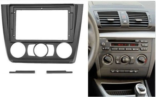 CARAV Industries Inc. DIN Fascia Panels 2 Din Compatible with Screen 9" for BMW Series 1 / E87 2004 2010