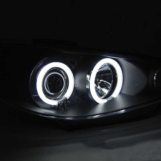 Sonar Sonar Front Lights Angel Eyes Peugeot 206 2002-2007 Set of 2 Pieces