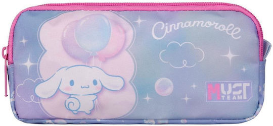 Must Team Cinnamoroll Balloons Pencil Case Barrel with 2 Compartments Purple