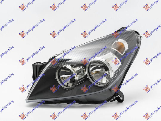 Front Headlight 5 Door 2007 & 3dr/gtc 2010 E Depo Opel Astra H 04-10 1216561 Left 1 Piece