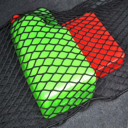 AMiO Car Luggage Net Black 100x100cm