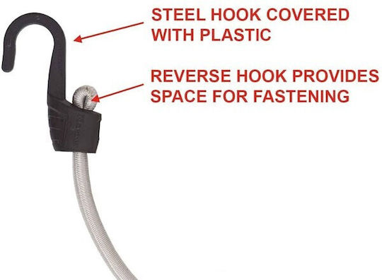 Master Lock Car Luggage Elastric Strap 15x150cm