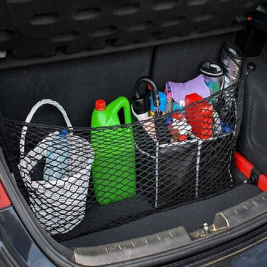 AMiO Car Luggage Net Black 100x100cm