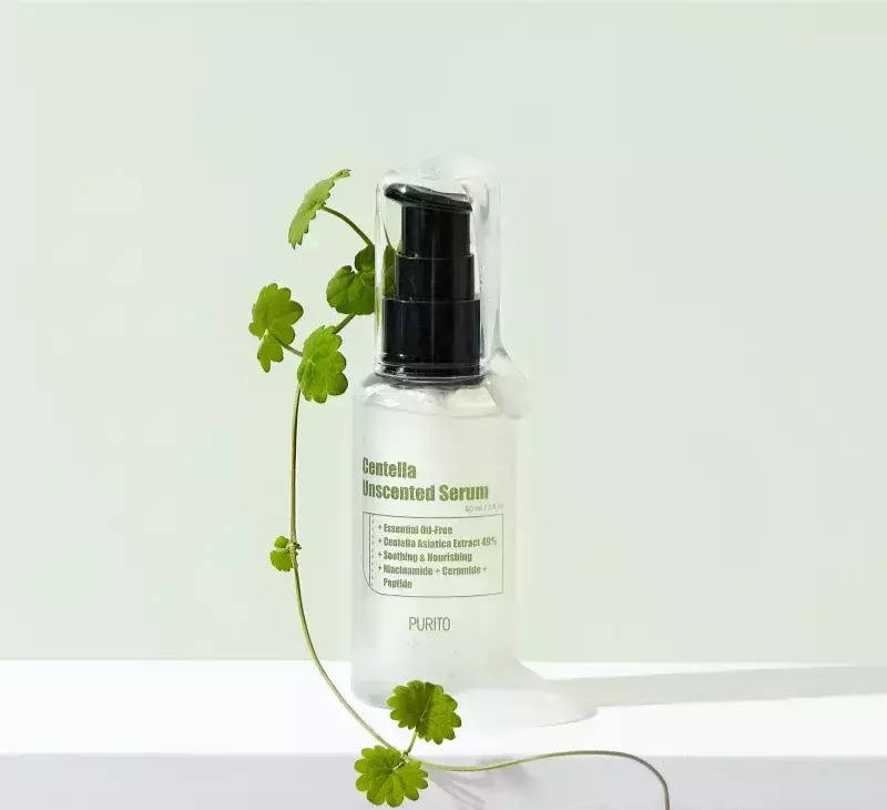 Purito Centella Unscented Καταπραϋντικό Serum Προσώπου με Centella Asiatica & Νιασιναμίδη για Θρέψη 60ml