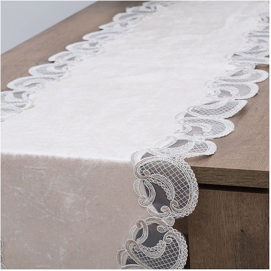 Dimeco Καρέ Τραπεζομάντηλο 2138 Beige 100x100εκ.