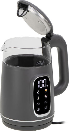 Adler Fierbător 1.7lt 1850W Gri