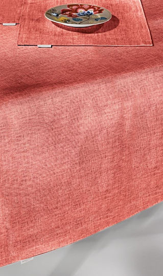 Saint Clair Τραπεζομάντηλο Αλέκιαστο 1020 Tomato 145x180εκ.