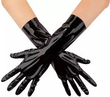 Mănuși de Latex pentru Fisting Prowler Red Fetish Negre