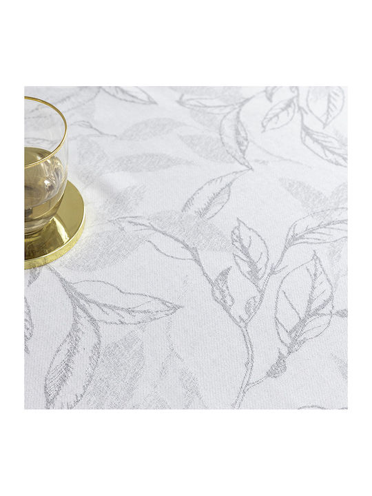 Nima Tablecloth Florelia Gray 160x310cm