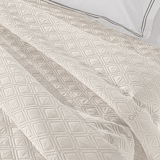 Guy Laroche Honour Подредба Покривало Кингсайз Микросатин Слонова кост 240x250см 3бр