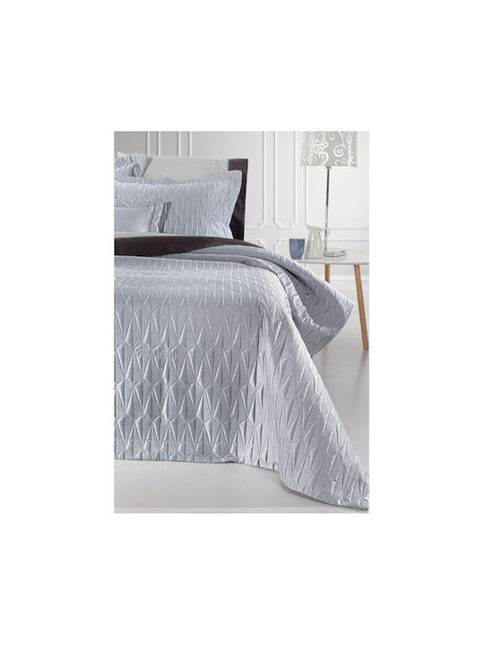 Guy Laroche Ruby Module Cuvertură Extra-dublu Microsatină Ruby - Silver 240x250cm 3buc