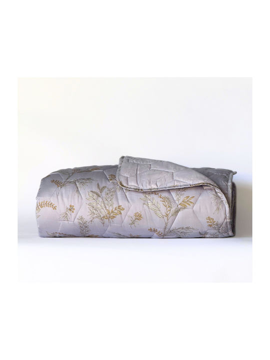 Nef-Nef Homeware Vendora Tagesdecke Übergröße aus Polyester Lilac 240x230cm