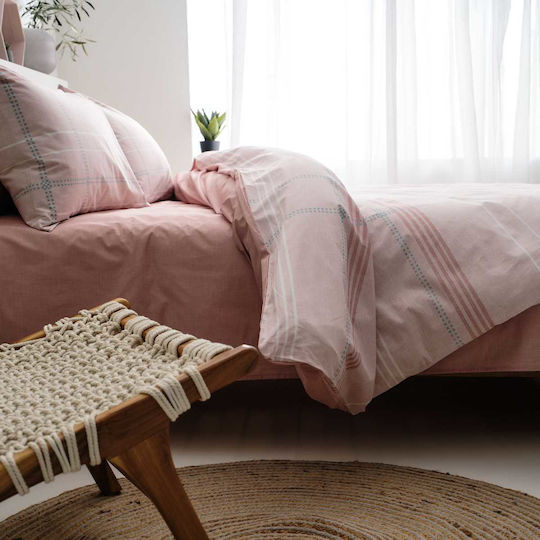 Vesta Home Valeria 2 Υπέρδιπλο Ροζ 230x260cm