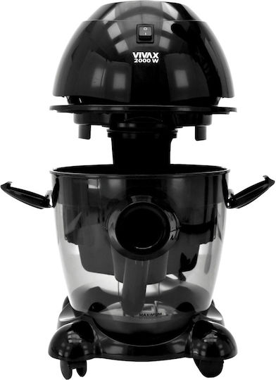 Vivax VCW-2002B B2 Прахосмукачка 2000W С контейнер 8лт Черна