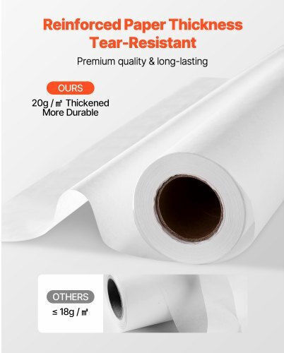 Vevor Examination Table Roll 53.34cm x 68.58m. 1pcs