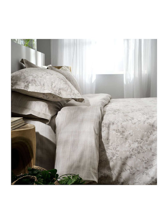 Vesta Home Torino Coverlet Queen Size Cotton Sand 230x270cm