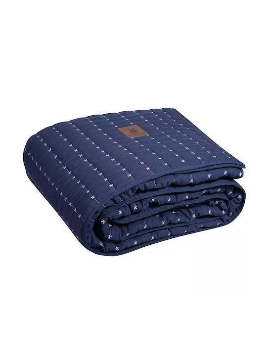 Greenwich Polo Club 3492 Tagesdecke Übergröße Mikrofaser Blue 230x250cm