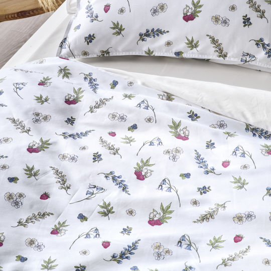 Kentia Frutilla Coverlet Queen Size Cotton 12 230x250cm