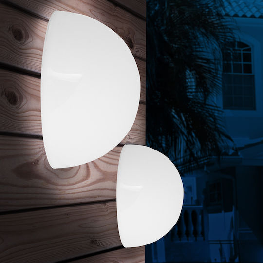 Monzana Set of 3 Wall Solar Lights 0.2W with Photocell IP44 20.5cmx9.8cmcm