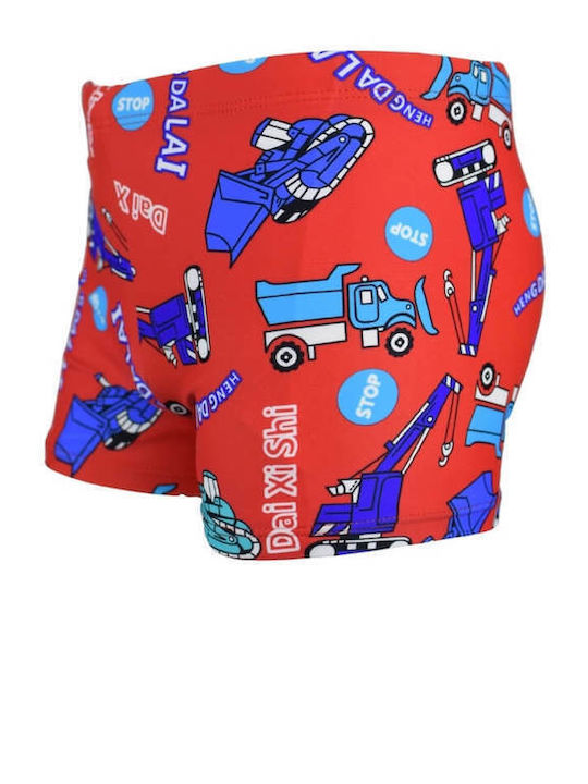 Esthisis D12353 Kinder Badeanzug Badeshorts Red