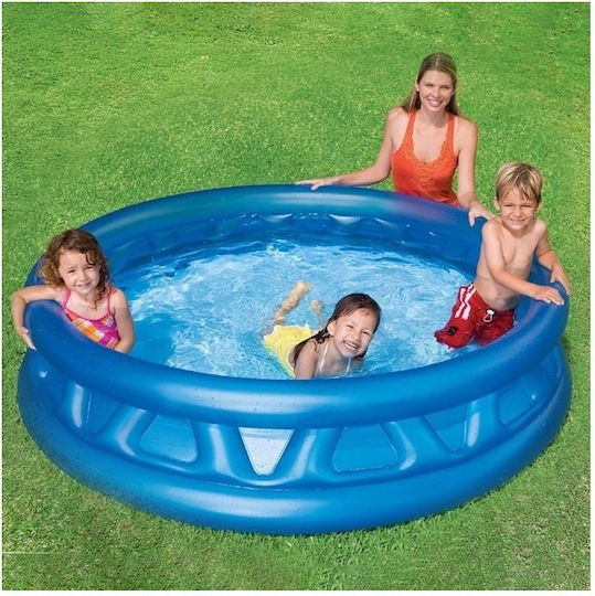 Piscină Rotundă Pentru Copii 450lt Gonflabilă 188x46cm Albastră